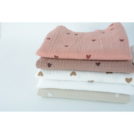 Zestaw nr 2928 AB 20cm, muśliny