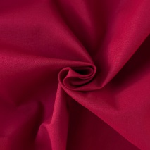 Cotton 100%, dark red 145 g/m2