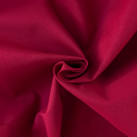 Cotton 100%, dark red 145 g/m2