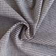 Cotton 100% double-sided, 2mm vichy check, brown