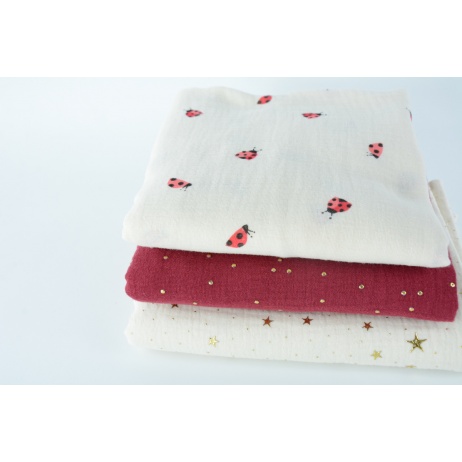 Fabric bundles No. 3097 AB 60cm, double gauze