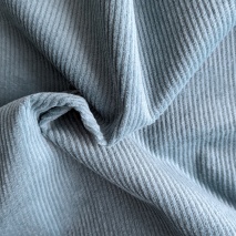 Cotton Corduroy with Spandex – 320 g/m², turquoise