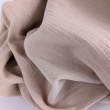 Double gauze Beige, Width 280 cm
