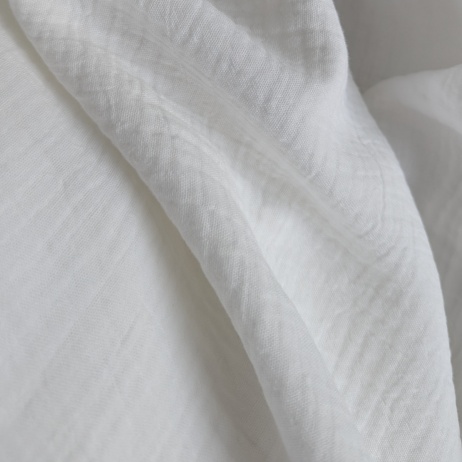 Double gauze White, Width 280 cm