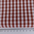 Cotton 100% double-sided, 5mm vichy check, brick