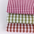 Cotton 100% double-sided, 3mm vichy check, cherry red