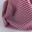 Cotton 100% double-sided, 3mm vichy check, cherry red