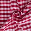 Cotton 100% double-sided, 1cm vichy check, red No.3