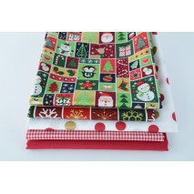 Zestaw nr 3204 AB 40cm świąteczny