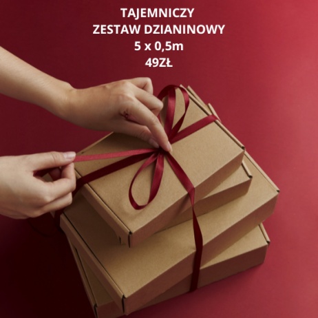 TAJEMNICZY ZESTAW DZIANINOWY (5 X 0,5M)