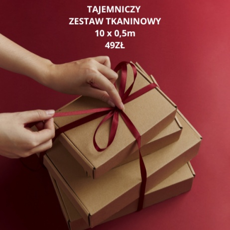 TAJEMNICZY ZESTAW TKANINOWY (10 X 0,5M)