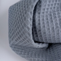 Cotton 100%, waffle blue H