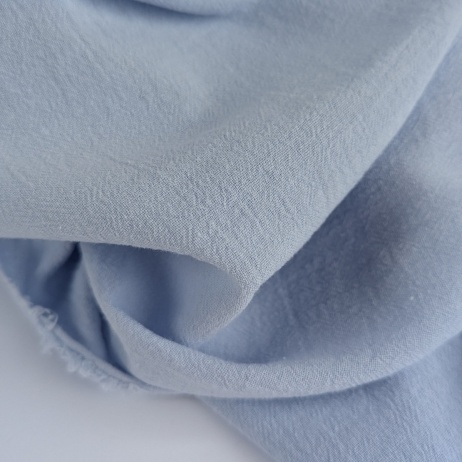 Bawełna 100%, prany batyst 85g/m2, błękit