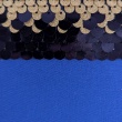Cotton twill with elastane, cobalt