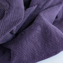 Cotton Corduroy with elastane, dark violet