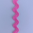 Decorative zigzag trim, neon pink, 7 mm