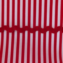 Decorative zigzag trim, light pink, 7 mm