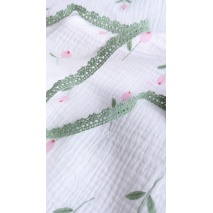 Cotton lace 12mm, basil