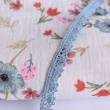 Cotton lace 12mm, dusty blue