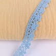 Cotton lace 12mm, dusty blue