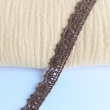 Cotton lace 12mm, brown