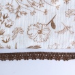 Cotton lace 12mm, brown