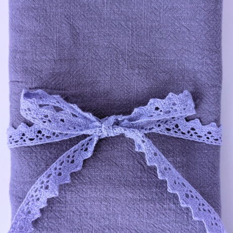 100% linen, violet (stonewashed) K