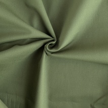 Cotton gabardine, military green / khaki
