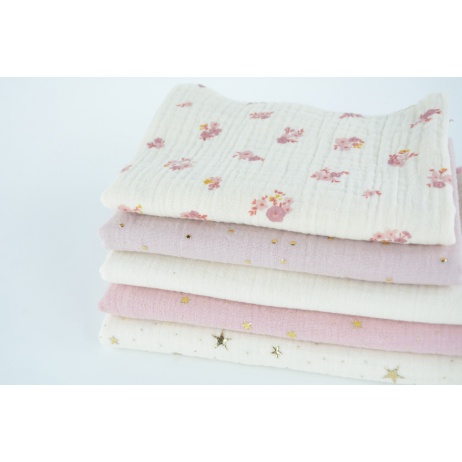 Fabric bundles No. 2464 AB 20cm, double gauze