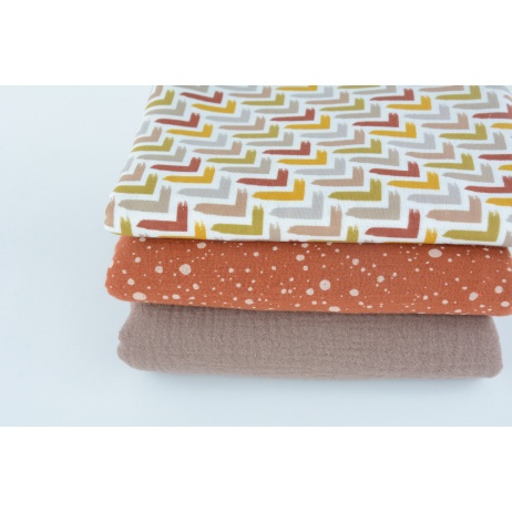 Fabric bundles No. 3177 AB 70cm double gauze