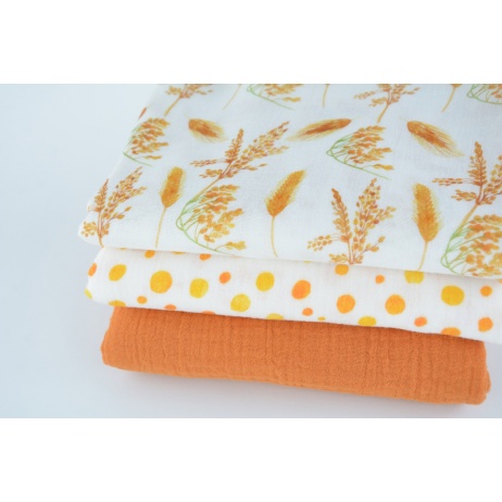 Fabric bundles No. 2594 AB 50cm, double gauze