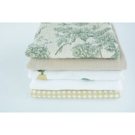 Fabric bundles No. 3305 AB 30cm, double gauze