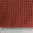 Cotton 100%, waffle rusty ginger H