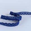 Cotton lace 15mm, cobalt T