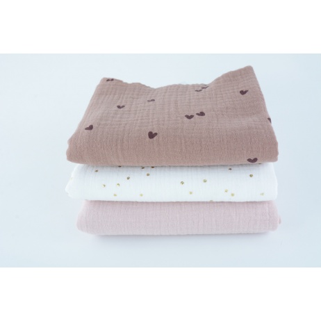 Fabric bundles No. 261 XY 50 cm II quality double gaze