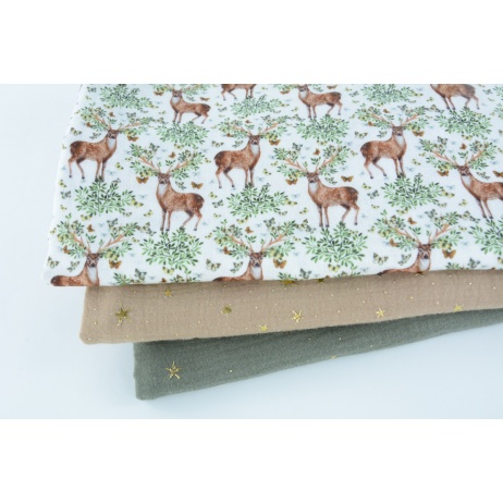 Fabric bundles No. 3339 AB 50cm, double gauze