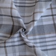 Decorative fabric, beige-gray check, width 280cm No.2