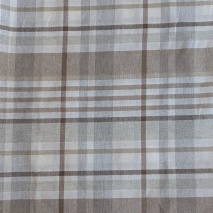 Decorative fabric, beige check, width 280cm No.2
