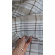 Decorative fabric, beige check, width 280cm