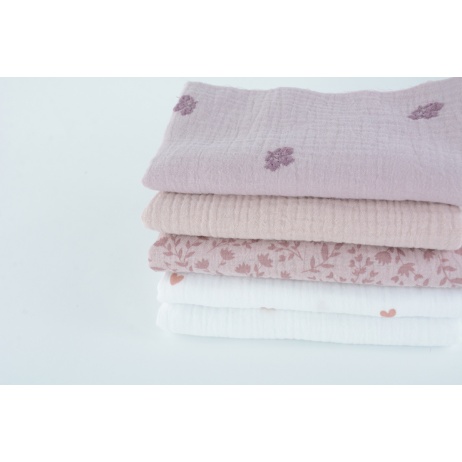 Fabric bundles No. 3357 AB 20cm, double gauze