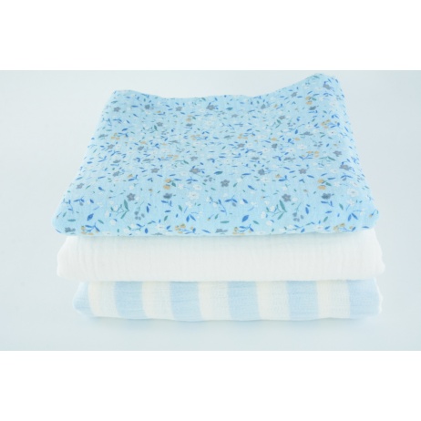 Fabric bundles No. 3361 AB 80cm, double gauze