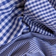 Cotton 100% double-sided, 3mm vichy check, royal blue