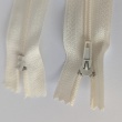 Non-separating zipper, 18 cm, vanilla