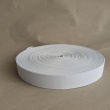 30mm white elastic, woven, calendered