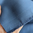 Garment fabric 70% cotton, 29% Tencel, 1% elastane, dark denim, 300 g/m²