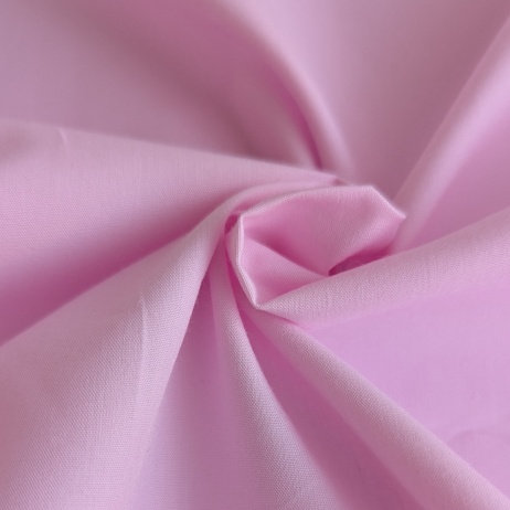Cotton 100% plain, light pink, cotton, poplin