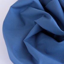 Cotton 100% plain, dark blue, cotton, poplin