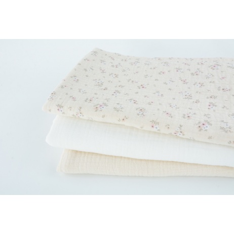 Fabric bundles No. 3257 AB 50cm, double gauze