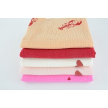 Fabric bundles No. 3393 AB 30cm, double gauze