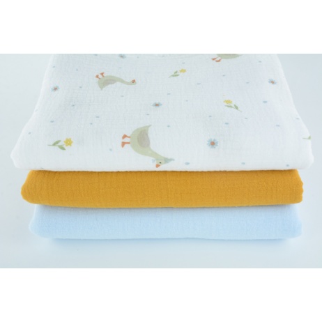 Zestaw nr 1363 AB 90cm, muśliny